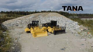 Обзор компакторов для отходов на полигонах ТКО TANA Group