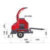 Измельчитель древесины РМ600 миниатюра